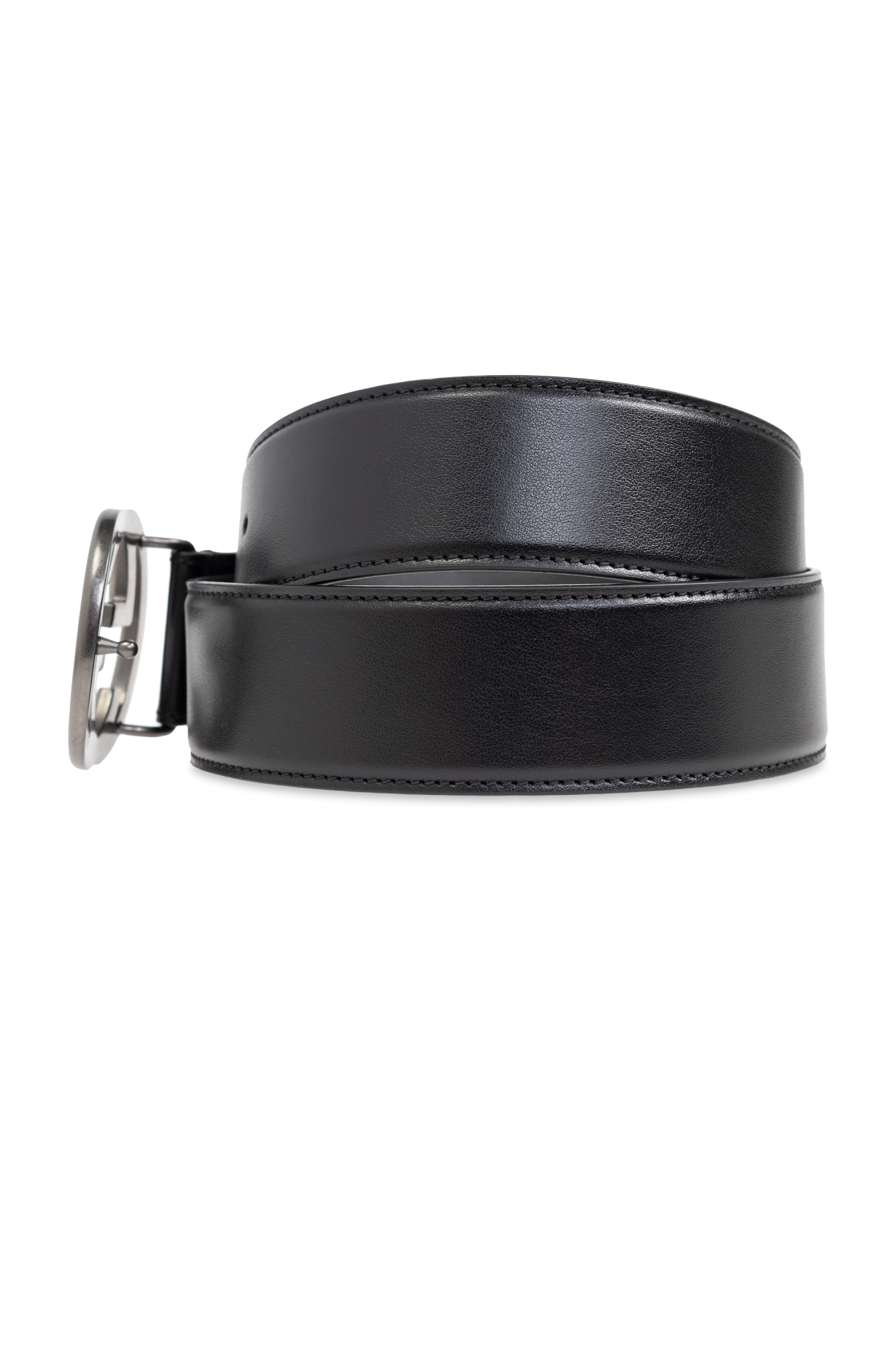 ベルト GUCCI SS23 Painted leather belt (7185051J70G 1000) Gucci Leather belt | Men's Accessories | Vitkac